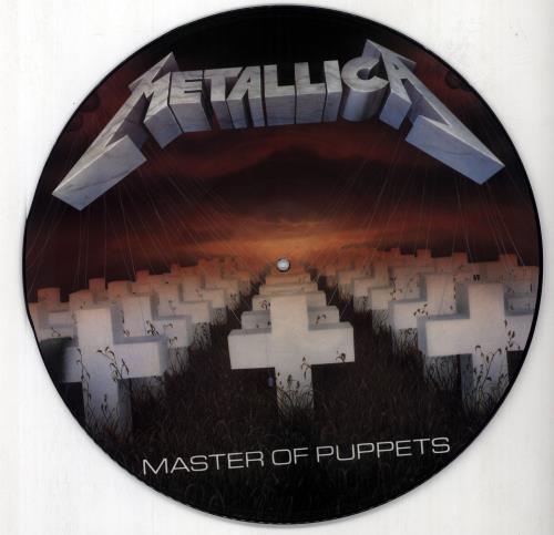 llica Master of Puppets UK盤 Metallica Master Of Puppets - 1st - EX UK picture disc LP (vinyl